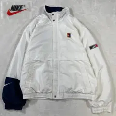 NIKE TENNIS　ジップアップブルゾン　ホワイト　90s00s　日本製