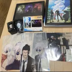 呪術廻戦 五条悟　　クリアビジュアルボード　一番くじ　クリアポスター　放課後