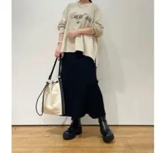 2023ssAmericana for SALON サイドジップロゴスウェット