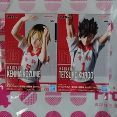 ハイキュー!! ポージングフィギュア 孤爪研磨 黒尾鉄朗