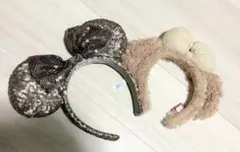 ディズニー40周年　カチューシャ　シェリーメイ　ミニーちゃんカチューシャセット