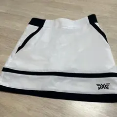 美品　PXG レディースゴルフスカート ホワイト