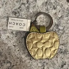 希少♡未使用に近いCOACH コーチプレッツェル キーホルダー バッグ