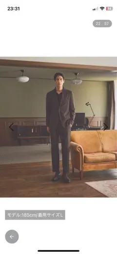 MUJI Labo 紳士 ユニフォーム素材で作ったブレザー ブラウン - メルカリ