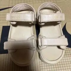 NIKE ナイキ JORDAN ベージュ スポーツサンダル 23センチ