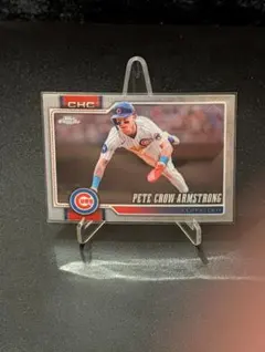 Topps Chrome Pete Crow-Armstrong ロゴフラクター