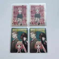 ＳＰＹ×ＦＡＭＩＬＹ ナツコミ 特製ダブルステッカー 4枚セット
