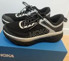 未使用級✨HOKA ホカ M BONDI6 ウォーキング 27.5 ボンディ 黒 - メルカリ