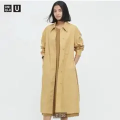 UNIQLO U シャツコート YELLOW L