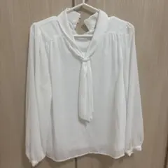 MISCH MASCH ホワイト長袖ブラウス