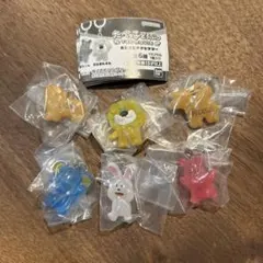 たべっ子どうぶつ THE MOVIE めじるしアクセサリー　全6種　コンプリート