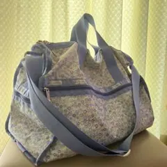 レスポートサック) ボストンバッグ(花柄)