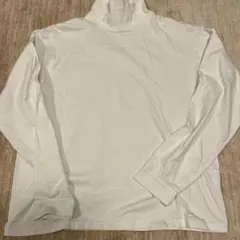 グリーンレーベル タートルネックTシャツ 白