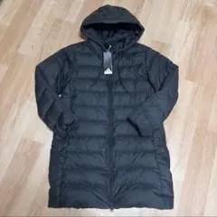 新品　adidas アディダス　ライトダウン　ブラック　Lサイズ