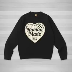 Human Made ハートニットセーター L
