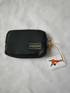 未使用品　PORTER 黒 コインケース　マルチカードケース