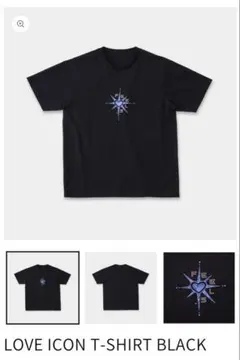 【上杉柊平着用】feels. LOVE ICON T-SHIRT BLACK Feels. LOVE ICON T-SHIRT BLACK 上杉柊平 | Mercari