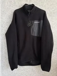 Peak Performance ブラック フリースジャケット M