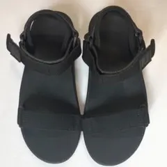 ユニクロ JW ANDERSON コラボ スポーツサンダル 黒 Sのサムネイル