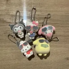 サンリオキャラクターズ フロッキーマスコットスイング 全5種コンプリート ガチャ