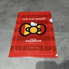 グランパス×ハローキティ　コラボクリアファイル