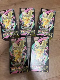 ポケモンカード MEGA ドリームex 6BOX シュリンク付き未開封品 - メルカリ