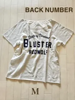 【BACK NUMBER】グレー Tシャツ Mサイズのサムネイル