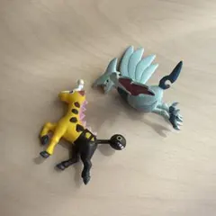 【希少】　ポケモン立体図鑑　フィギュア　エアームド　キリンリキ