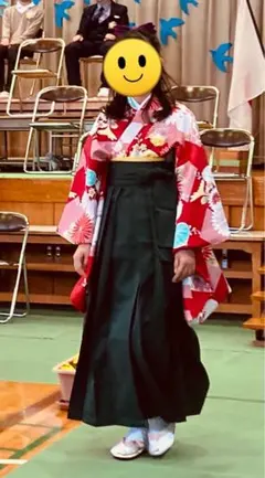 卒業式袴 鶯色(紐下91㌢)154〜160㌢・ブーツ着用＋10㌢の方用8点セット 卒業式袴若草色？(紐下91㌢)154〜160㌢・ブーツ着用＋10㌢の方用