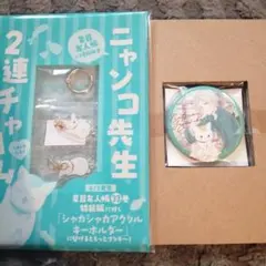 夏目友人帳　ランダム缶バッジ　2連チャーム　セット
