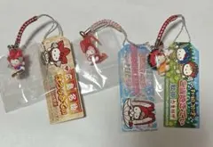 ハローキティ 根付 ストラップ　広島限定他3個セット