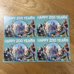 【ズートピア2】来場者特典ポストカード HAPPY ZOO YEAR 4枚セット