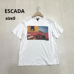 ESCADA エスカーダ プリント Tシャツ　オーバーサイズ Sのサムネイル