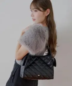 最終値下げ ❣️ チェーンショルダーキルティングバッグ