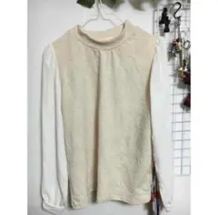 ▼w closet＊ボトルネックブラウス＊のサムネイル