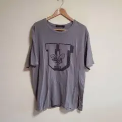 アンダーカバーscab期03半袖カットソーTシャツ アンダーカバー UNDERCOVER 03SS SCAB期 ダメージ加工 Tシャツ 青 T