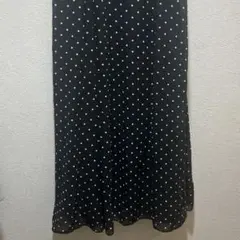 グレイル　ドット　フレアロングスカート
