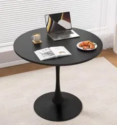 円形ブラックテーブル 訳あり品　写真をご確認 TBL01-100-03 黒 円形 金属テーブル 60cm 訳あり 即購入OK TBL01-60-03 - メルカリ