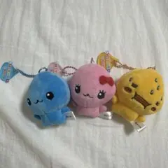 しずくちゃん ぬいぐるみキーホルダー しずくちゃん うるおいちゃん アセオくん