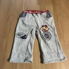 3764 ディズニー　ミッキーマウス　キッズ120㎝　ハーフパンツ　スウェット