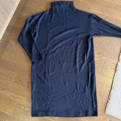 ユニクロ　UNIQLO ソフトニットフリースワンピース（長袖）　サイズL