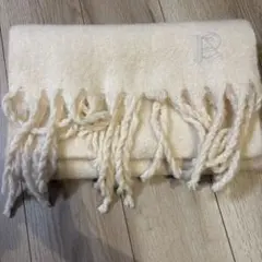 【超美品】ADAM ET ROPE ボリュームフリンジ ストール ユニセックスのサムネイル