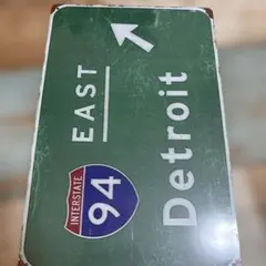 INTERSTATE 94 Detroit サインプレート 看板 デトロイト