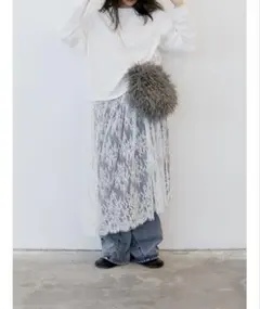 Katrin TOKYO / sheer lace combi onepiece