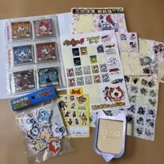 妖怪ウォッチ シール ステッカー メモ帳 大量セット 文房具