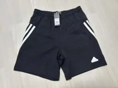 新品 adidas メンズ ショートパンツ ブラック Lのサムネイル