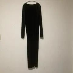 【新品未着用品】ベロアロングワンピース