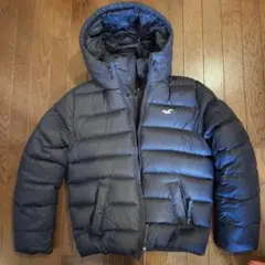 Hollister ダウンジャケット S ネイビー
