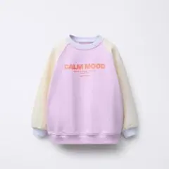 【新品未使用】 zara ザラキッズ　トレーナー　スウェット　104