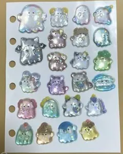 【匿名配送】うるちゅるシール おすそ分け オバケーヌ おばけ ボンドロ